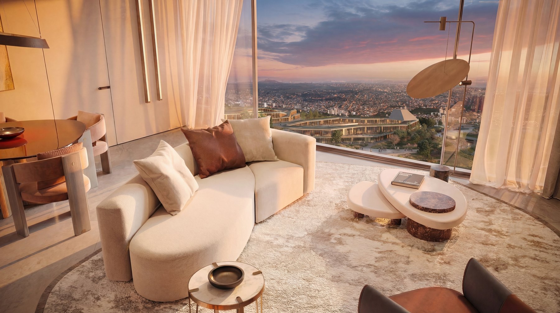 Trussardi Casa interior at Trussardi Residences